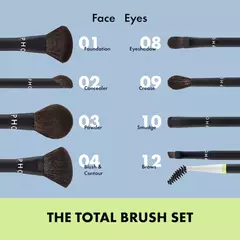 *PREORDEN* SEPHORA COLLECTION The Total Brush Set - tienda en línea