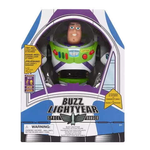 PREORDEN Disney Store Buzz Lightyear Interactive Talking Action Figure – Toy Story – 12'' - comprar en línea
