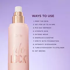*PREORDEN* Tarte Life Lock hydrating waterproof setting spray en internet