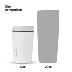 Imagen de *PREORDEN Owala 12oz SmoothSip Slider Shy Marshmallow