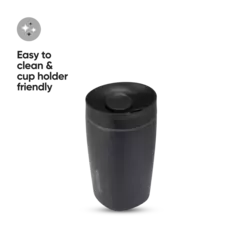 Owala 12oz SmoothSip Slider Very Very Dark *PREORDEN* - tienda en línea