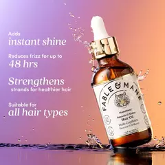 Imagen de *PREORDEN* Fable & Mane MahaMane Smooth & Shine Hair Oil
