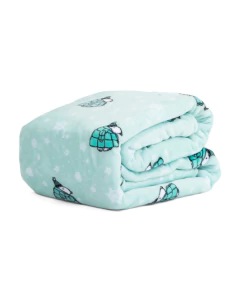 *PREORDEN* Marshalls Snoopy Snowflake Puffer Blanket Blue en internet