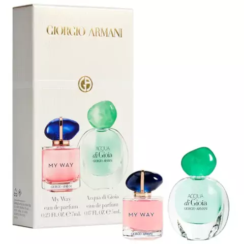*PREORDEN* Armani Beauty Mini My Way & Acqua di Gioia Perfume Duo