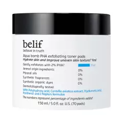 *PREORDEN* Belif Aqua Bomb PHA Exfoliating Toner Pads