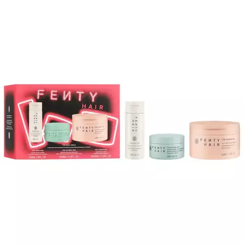 PREORDEN Fenty Beauty The Rich Curls 3-Piece Curl-Defining Hair Gift Set - comprar en línea