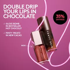 PREORDEN Fenty Beauty Chocolit Treatz Lip Luminizer + Lip Oil Duo en internet