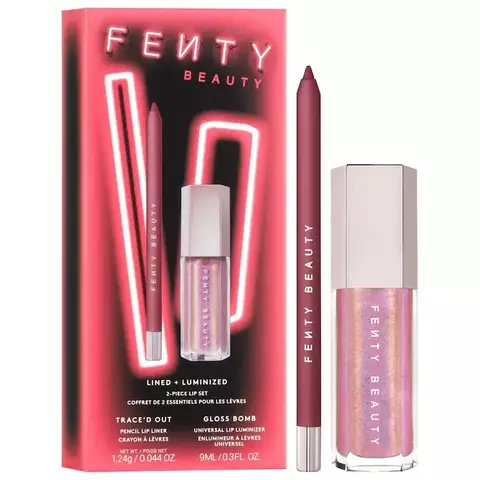PREORDEN Fenty Beauty Lined + Luminized 2-Piece Lip Set - comprar en línea