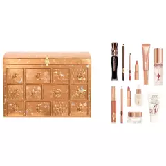 PREORDEN Charlotte Tilbury Charlotte's Beauty Treasure Chest Makeup and Skincare Advent Calendar - comprar en línea