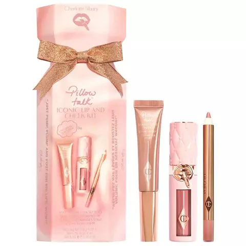 PREORDEN Charlotte Tilbury Lip and Cheek Trio Makeup Gift Set - comprar en línea