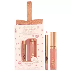 PREORDEN Charlotte Tilbury Mini Pillow Talk Glossy Lip Duos