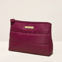 Rare Beauty Puffy Makeup Bag - Merlot
