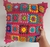Capa Almofada Rosa Pink com Squares