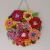 Placa Flores de Crochê 26 cm - comprar online