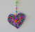 Pingente Coração Violeta Luz Pintado 58 cm na internet