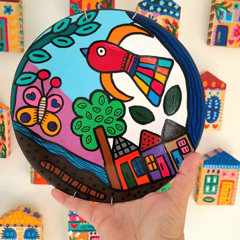 Prato Coisas Vivas - 21 cm - I - comprar online