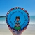 Prato decorativo - Fridinha - Azul claro - 23 cm