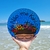 Prato decorativo - Não Me Kahlo - Azul - 23 cm - comprar online