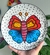 Prato decorativo - Borboleta - Confie no processo - 23 cm - comprar online