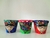 Conjunto 3 vasos cerâmicos - Frida e Flores - II - comprar online
