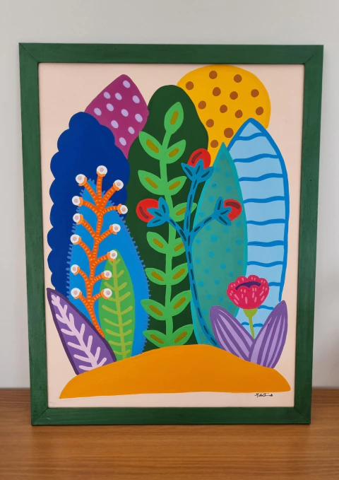 Quadro pintado à mão 5 - comprar online
