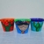 Conj 3 vasos cerâmicos P - Fridinha e cactos - comprar online