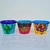 Conj 3 vasos cerâmicos P - Diversos na internet