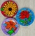 Trio de Pratos Flores 23 cm