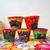 Conj 5 vasos cerâmicos - Fridinha, cactos e flores - comprar online