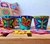 Conjunto 3 vasos cerâmicos - Borboleta