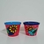 Conjunto 2 vasos cerâmicos - PP - Flores - comprar online