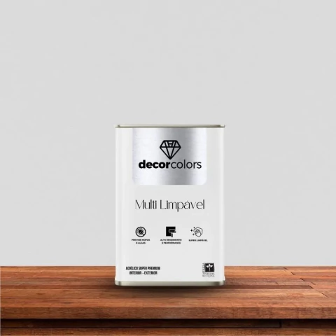 Tinta Multi Limpável Cinza Natural 21,5 KG