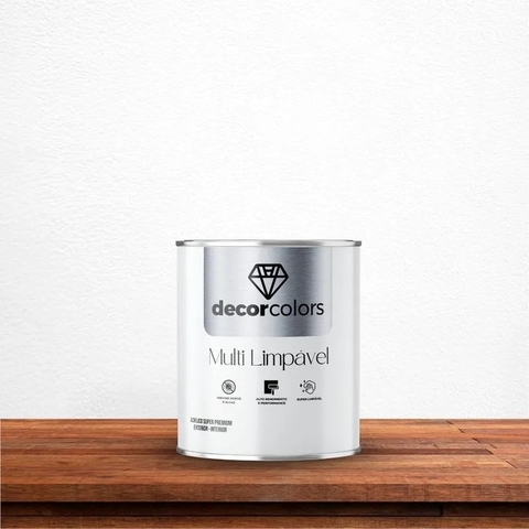 Tinta Multi Limpável Branca 4,3 kg - Decor Colors