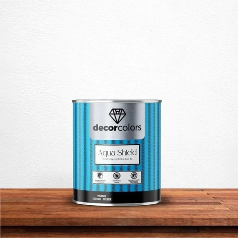 Aqua Shield - Tinta Emborrachada - 4.3kgs - Branco (branco neve)