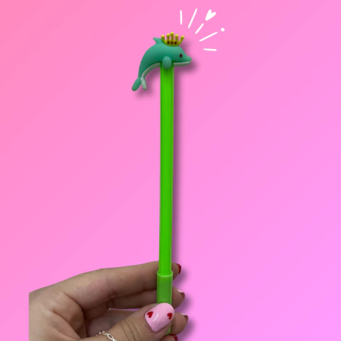 Caneta Golfinho Rei - comprar online