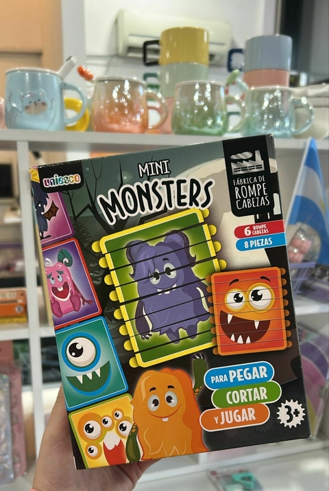 Rompecabezas UNIESCO mini monsters