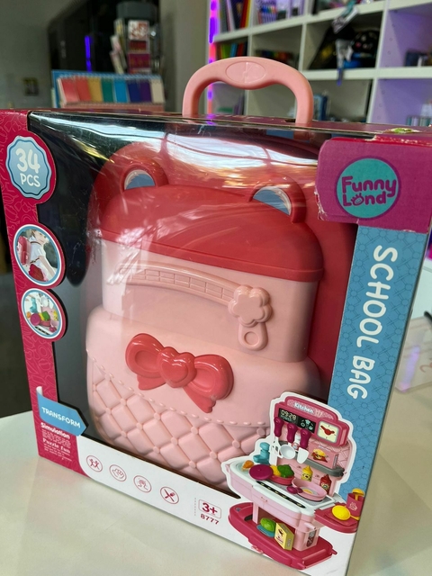 Juguete mochila chef kitchen