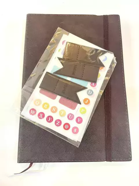 Cuaderno cuerina en caja - comprar online