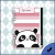 Diário de leitura / Planner literário personalizado com marcador de página - Panda - comprar online