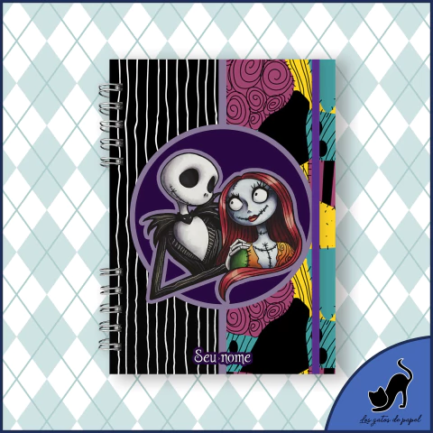 Caderno personalizado com marcador de página - O Estranho Mundo de Jack - comprar online