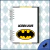 Imagem do Agenda 2025 personalizada com marcador de página - Batman