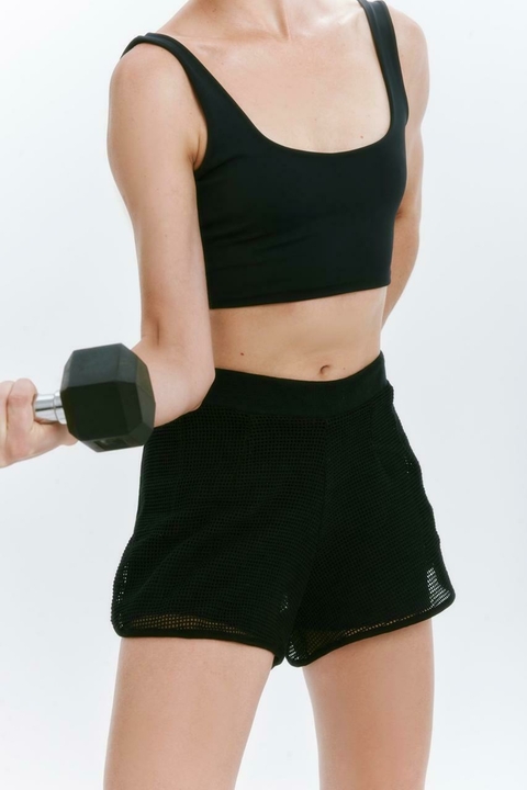 Shorts Breath 2 em 1 Preto