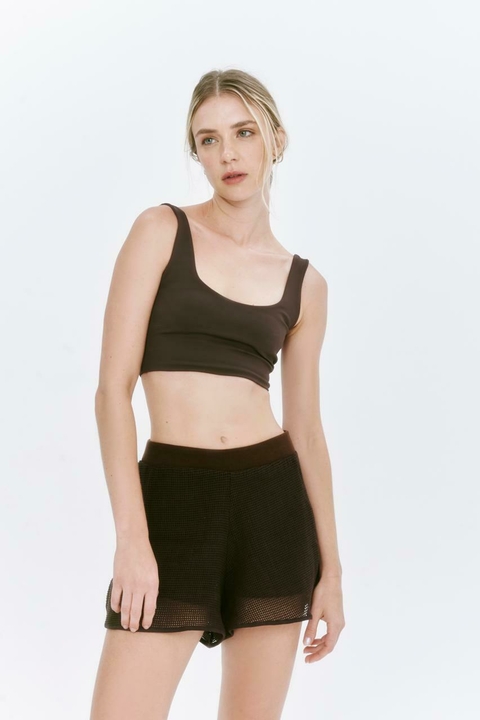 Shorts Breath 2 em 1 Brownie