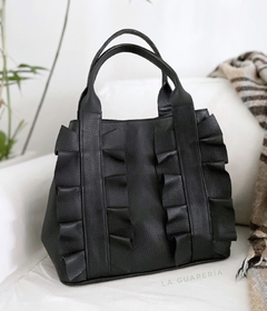 Cartera Flora Negra - comprar online