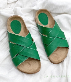 Sandalia Milán Verde - comprar online