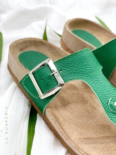 Sandalia Parma Verde - La Guapería