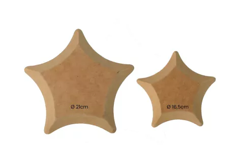 Contramolde Estrella por Unidad