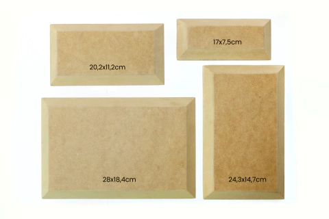 Contramolde Rectangulares Mod.1 punta Recta por Unidad