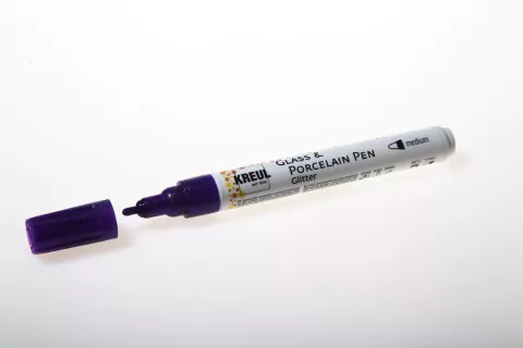 Rotulador FI-KR-16506 porcelana Violeta Glitter 160°C