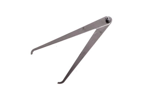 Compás de acero en "V" 10cm